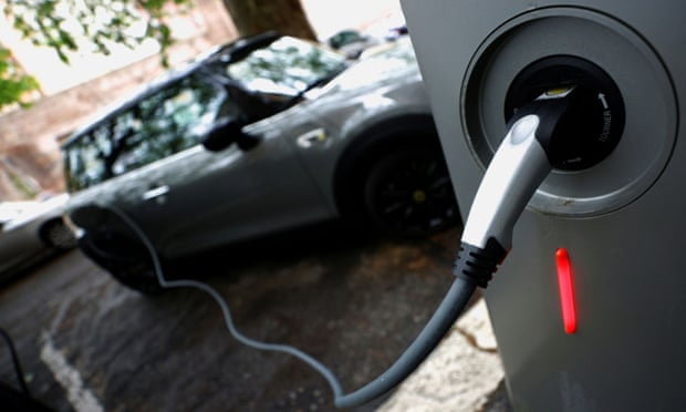 How much fossil fuel 2025 to charge an electric car